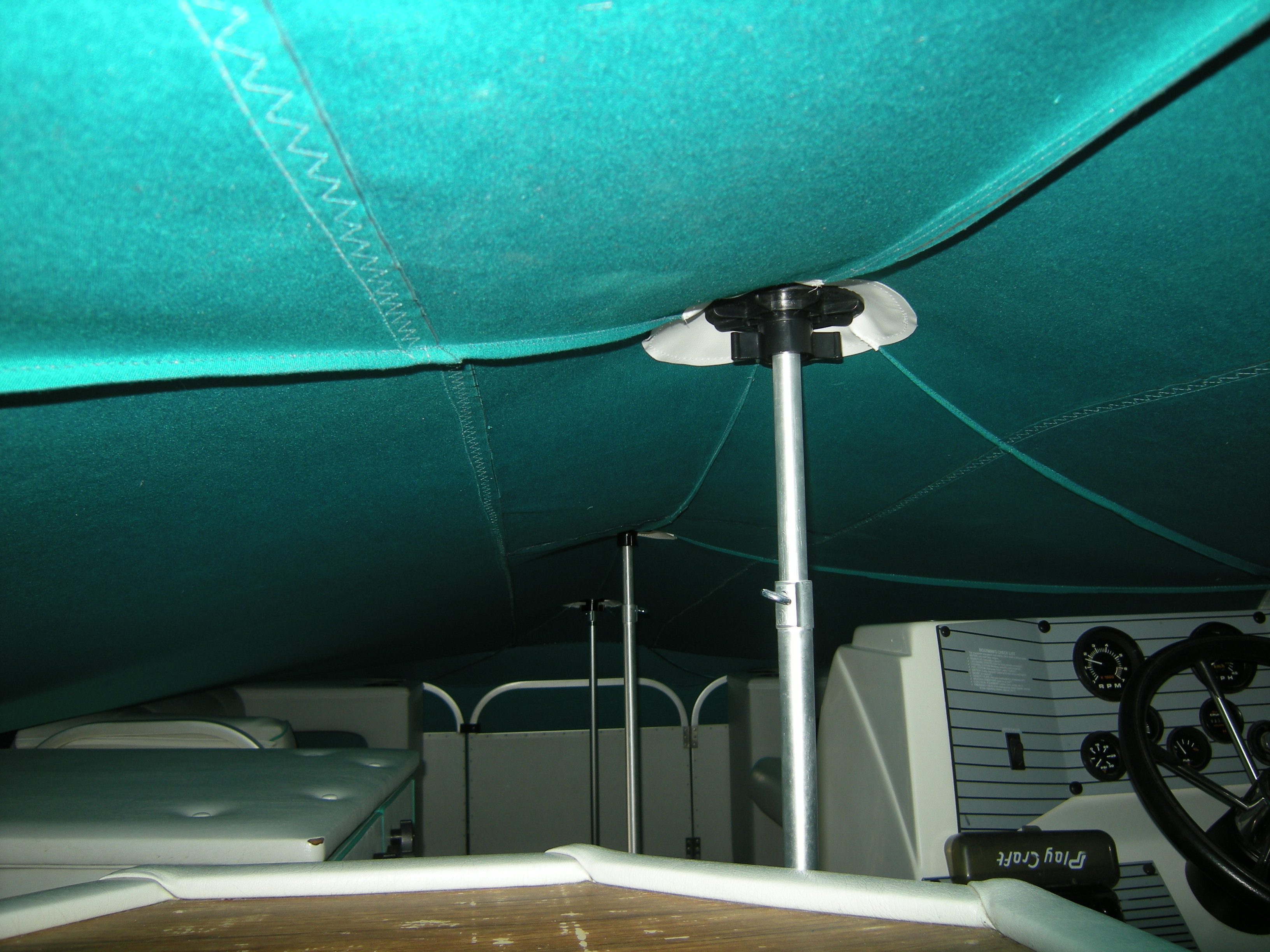 Custom Powerboat Covers by SLO Sail and Canvas